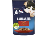 Kapsička Felix Fantastic hovězí v želé 85g