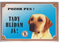 Tabulka Labradorský retriever světlý