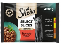 Sheba Selection in sauce šťavnatý výběr 4 x 85 g